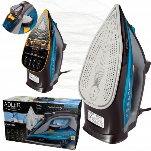 Vasaló - Steam Iron 3000W tűzoltó anti-kalkulációs csepp ellen