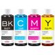 Tinta tinta 4 x 100 ml cmyk kánon