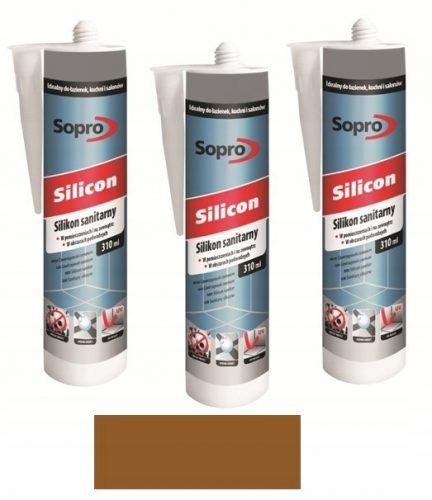 Szilikon tömítők, ragasztók -  SOPRO EGAZATI SZILIKON 232/310 ML Umbra 58