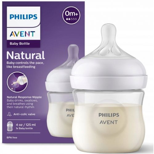 Bébiüveg - Avent természetes 3 válasz anti -kolonel palack 125 ml