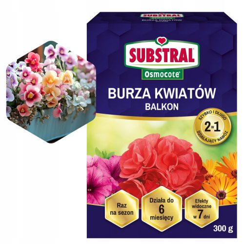 Substral többkomponensű műtrágya granulátum 0,3 kg 0,4 l