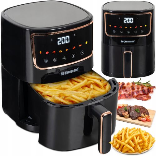 Fritőz - Frykotnica non -zsíros Fryer 1800W 4.7L