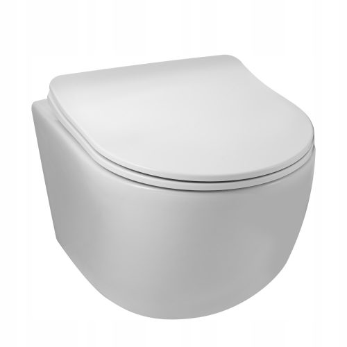 WC csésze wc - Balneo Luna Rimless függő WC -vel a kliktáblával