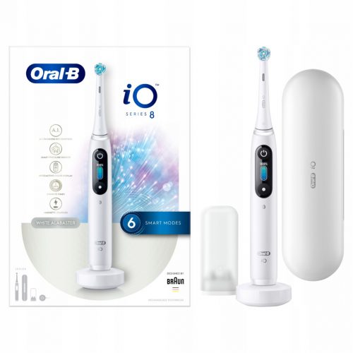  Oral-B iO 8 D100FR Fehér elektromos fogkefe