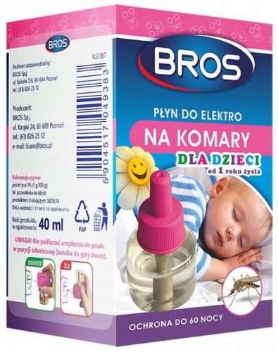  Bros szúnyogriasztó folyadék 0,075 kg 40 ml