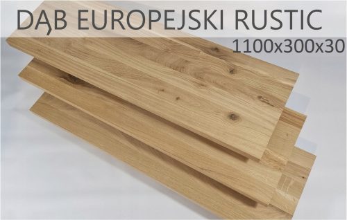 Belső lépcsők - Lépcsők, rusztikus tölgyszintek 1100x300x30 mm