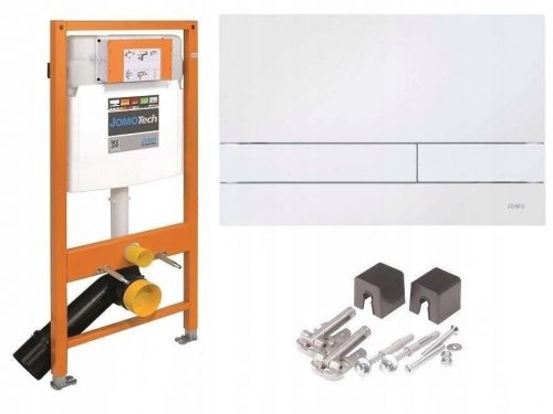 Rejtett WC modulok és keretek - Werit Jomo elrejtett WC WC fehér + szőnyeg