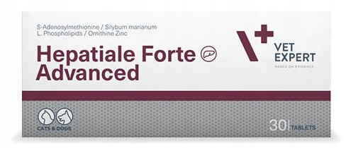 Vitaminok macskáknak - Vetexpert Hepatiale Forte Advanced 30 tabletta