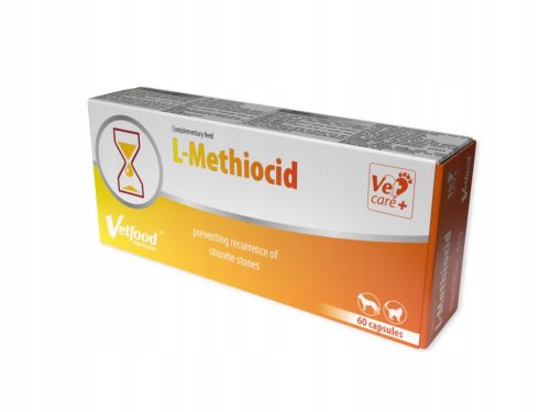 Vitaminok macskáknak - VetFood L-Methiocid 60 kapszula