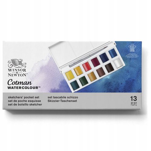  Winsor & Newton akvarell festékek 12 db x 50 ml