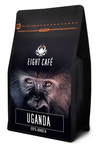 Kávébab frissen pörkölt Arabica Uganda 1 kg