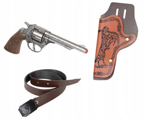  GONHER 201/0 fém Cowboy revolver tokkal