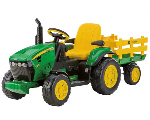 Pedálos traktor - PEG PEREGO JOHN DEERE TRAKTOR 12V-OS AKKUMULÁTORRA