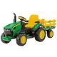 Pedálos traktor - PEG PEREGO JOHN DEERE TRAKTOR 12V-OS AKKUMULÁTORRA