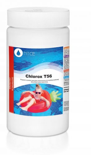 Medence kémia - Chlorox T56 klór granulátum 1 kg klór medence