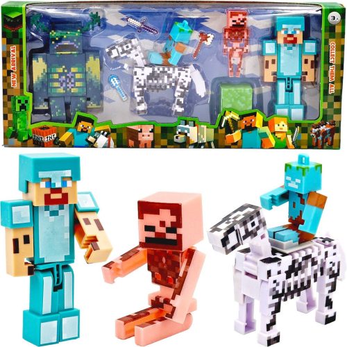 Játék figura - MINECRAFT BIG FIGURE SZETT 5x FIGURE KIEGÉSZÍTŐK