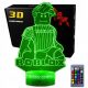 Gyermek éjszakai lámpa - A 3D -s lámpa elmarad az USB LED egy ajándékba ROBLOX