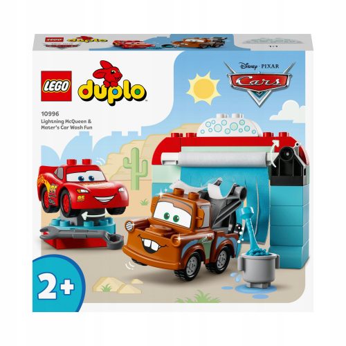 LEGO DUPLO - LEGO Duplo Zigzak McQueen és Złomek - Wash 10996