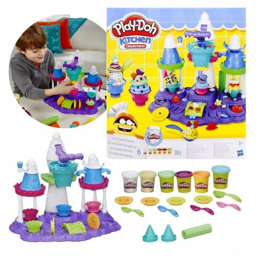 Modellező anyag - CASTRY Play-Doh ICE CASTLE FAGYIFAGYISZTAL