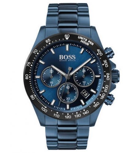  Hugo Boss Hero férfi karóra 1513758 sötétkék karkötő + BOX