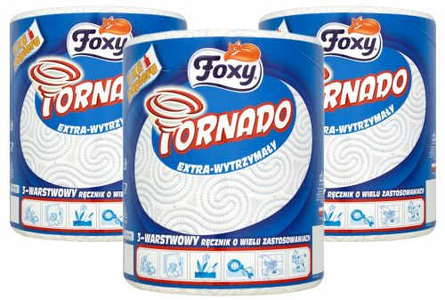 Konyharuha - Foxy tornádó konyhai törülköző 1kg x 3