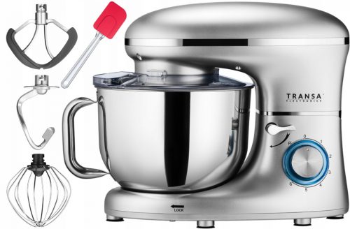  Transa Electronics SilverChef 3000 W konyhai robotgép ezüst/szürke