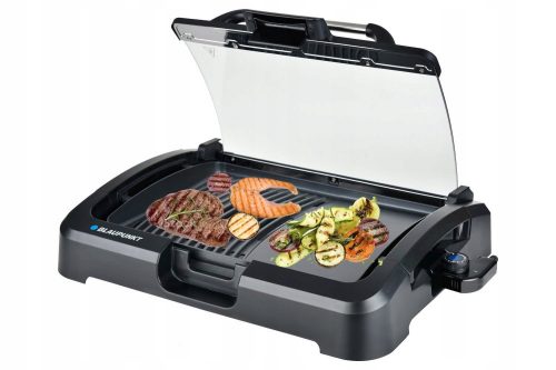 Elektromos grill - Blaupunkt GRT801 elektromos grill fedéllel