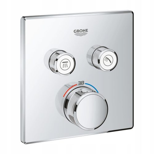 Rejtett csaptelepek -  Grohe Grohtherm SmartControl rejtett akkumulátor