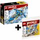  LEGO Ninjago Jay EVO Supersonic Jet 71784 + LEGO Ninjago Ice Dragon 30649