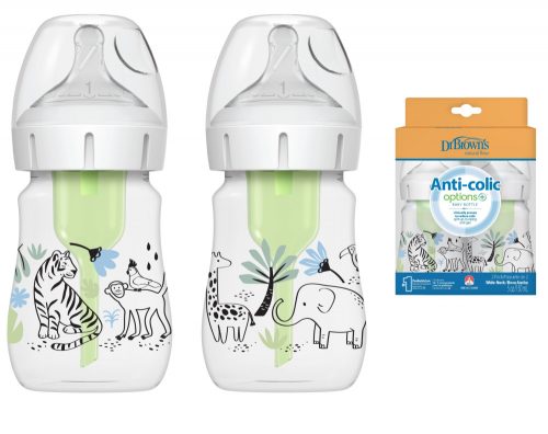  BROWN'S ANTI-COLIC BOTTLE OPTIONS 150ml x2LAS