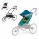 Sport babakocsi - CYBEX AVI TROLLER FEKETE / MALIBLUE + FÓLIA