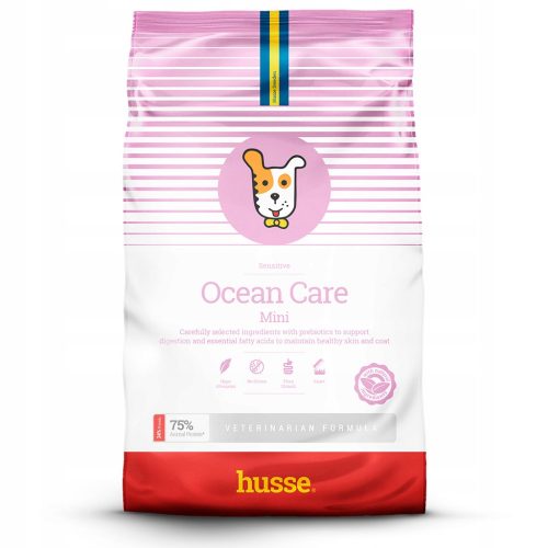 Száraz kutyaeledel - Husse Ocean Care Mini - táp kis allergiás kutyáknak 7kg