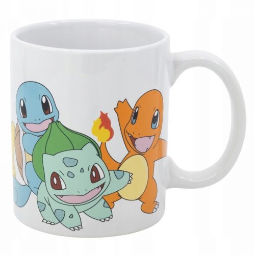 Bögre, üveg csecsemőnek - Pokemon Pikachu kerámia bögre fül 325ml