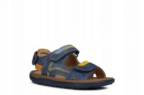 Gyermek szandál - Geox Boys 'Sandals J02BBB Navy/Sárga