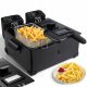 Fritőz - Double Fryer 6L 3600W Aigostar