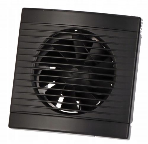 Fürdőszoba ventilátor - FAN DOSPEL PLAY CLASSIC FI 100 BLACK SILENT