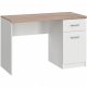 Sofia Desk 1D1S 120cm White/Sonoma Mafmeble Oak