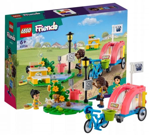  LEGO Friends 41738 kutyamentő kerékpár