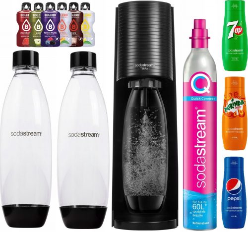 Vízszűrő palack - SODASTREAM SZÉNSES VÍZTELÍTŐ SZÓDÁS KÉSZLET