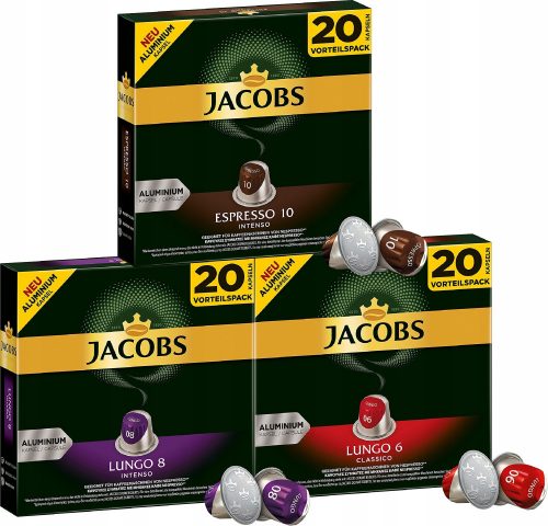 Jacobs kapszula Nespresso Lungo Espresso 60-hoz