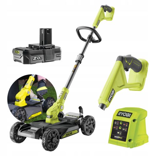 Fűkasza - Ryobi Sinner fűnyíró 3in1 30cm 18V +2Ah