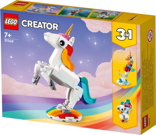 LEGO Creator 3 w 1 - Lego Creator 31140 Magic Unicorn