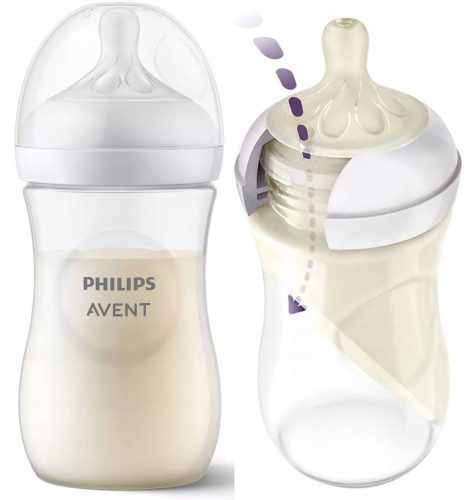 Bébiüveg - Philips Avent természetes üveg 330ml válasz 3m+