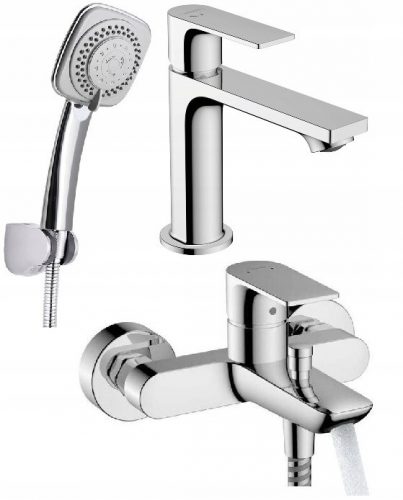 Kád és zuhany csaptelepek - Hansgrohe washbasin kád + 3 f set