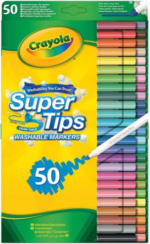  Crayola markerek 50 db.