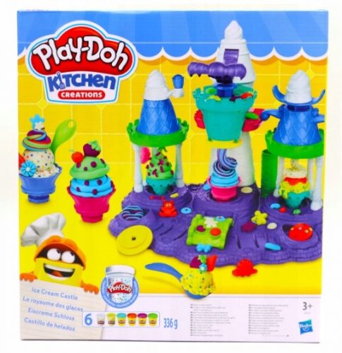  PLAY DOH FAGYIBOLT TORTAVÁR JÉGVÁR SZETT