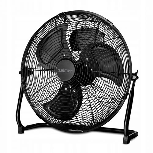 Ventilátor - ZELMER ZFF0450 Cyrkulator nagy erős 45 cm -es fekete