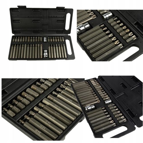 Szerszámkészletek - Keys Torx 40 EL Set Suclecase Hex Spline CRV