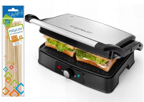 Elektromos grill - Grill kenyérpirító a karrierhez a Panini Meat Sendwiches 1500W -nál