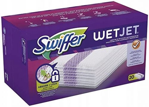 Padlómosó - Swiffer WetJet padlótisztító betétek x20